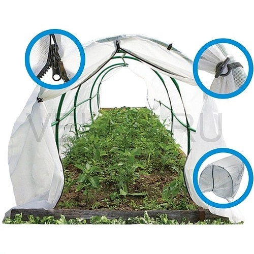 Укрытие для парника Счастье дачника 4 сек 2,9 х1,2х1,0м