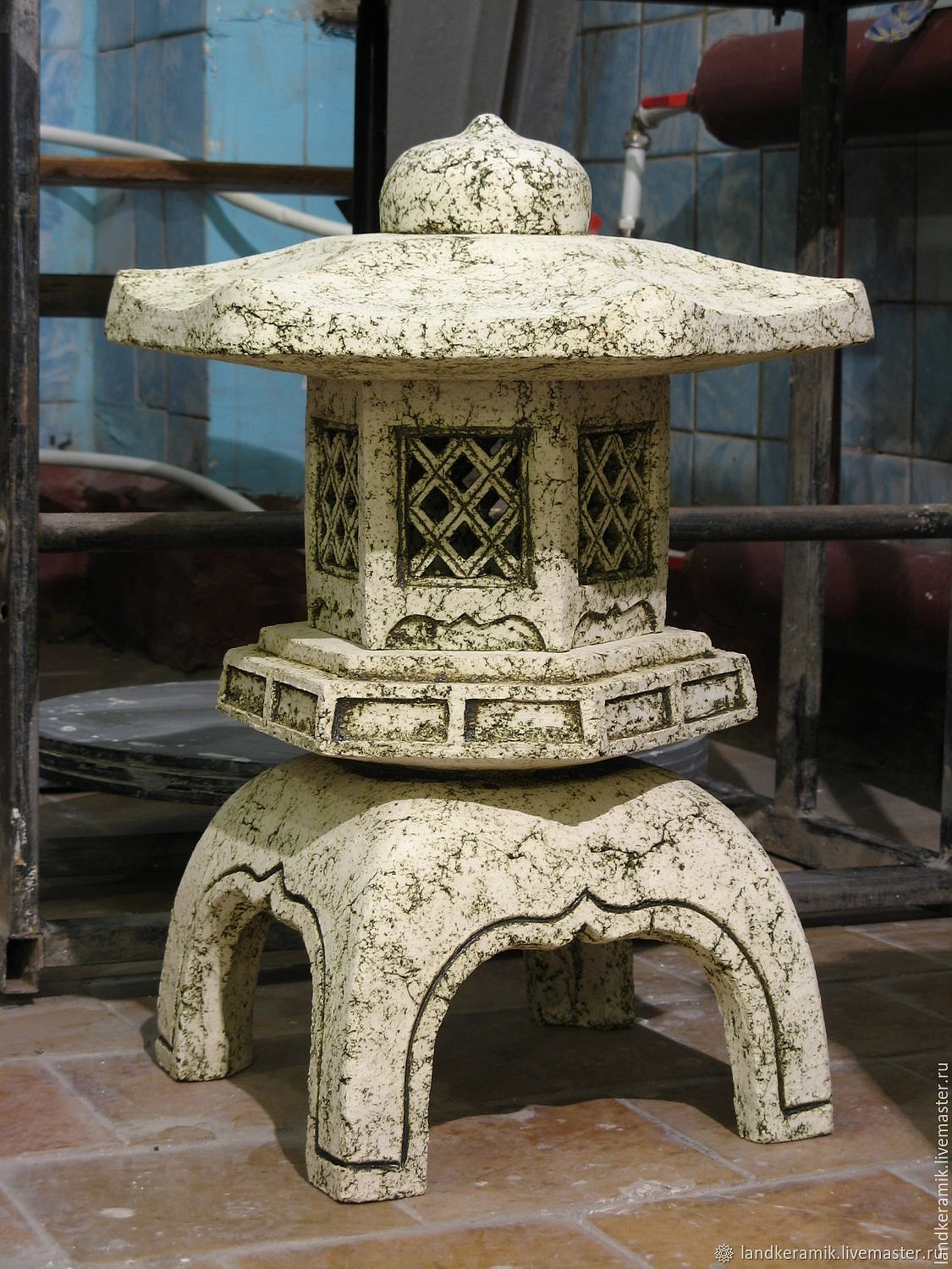 Шамот Фонарь Японский (Юкими-гата) №3  Шамот Фонарь Японский (Юкими-гата) №3