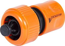 Коннектор с аквастопом 19мм (3/4) 90927