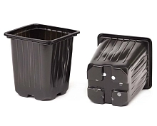 Горшок квадратный формованный 0,2л