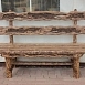 Скамья из массива сосны