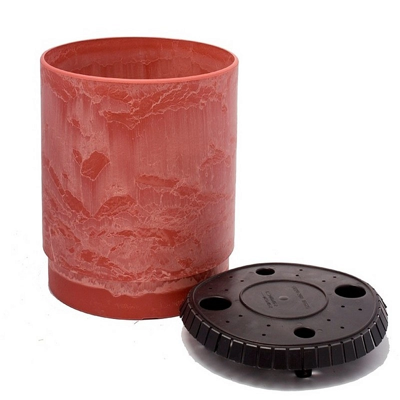Горшок для растений Тепло-красный 