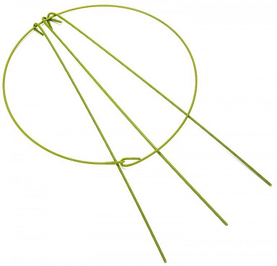 Кустодержатель Металлическая поддержка для цветов D18хН28см ISP1828