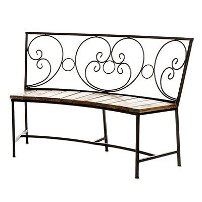 Скамья 891-99 полукруг (Айронкр)