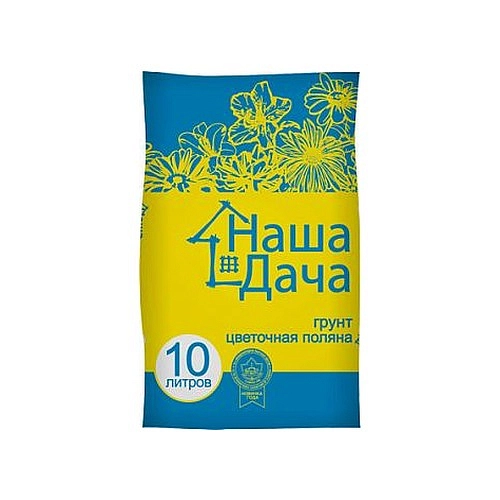Грунт Наша Дача 'Цветочная поляна' /Лама Торф/