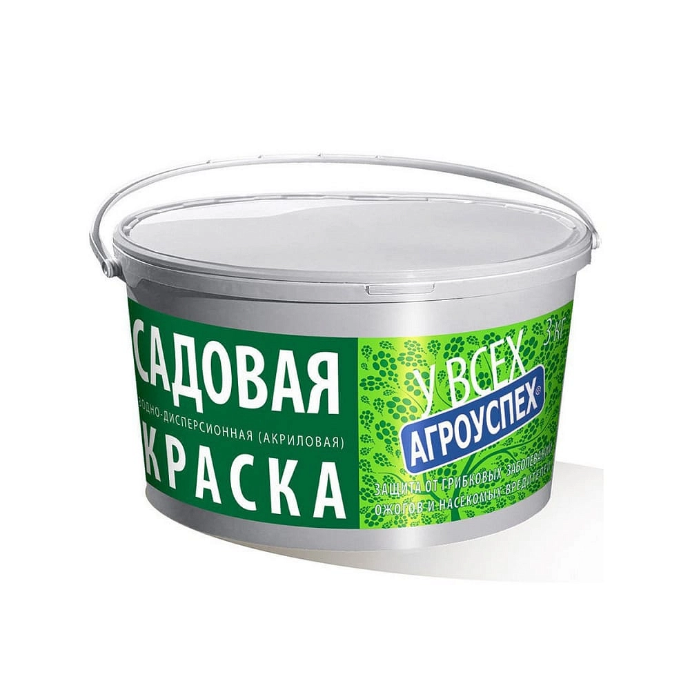 Краска Агроуспех для садовых деревьев 
