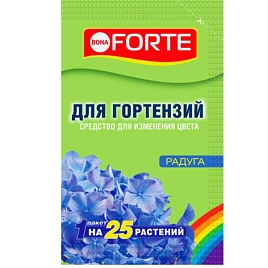 Цветочное удобрение Bona Forte "Радуга" средство для окраски гортензий