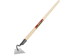 Тяпка с дер черенком 12см нерж сталь 1045 -Ч 