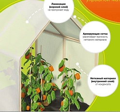 Укрывной материал Агротекс Тройная защита Белый водонепроницаемый армир. с защитой от конденсата