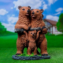 Фигура садовая Медведи семья МС-001