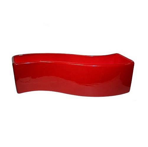 Кактусница Волна керамическая 