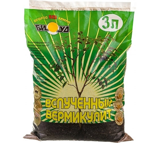 Агровермикулит Биуд вспученный 3л/5л