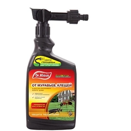 Концентрат от муравьев и клещей с эжектором, Dr.Klaus