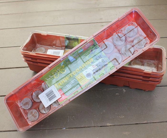 Мини-парник (длинный) 20 ячеек