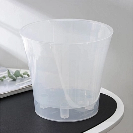 Горшок АРТЕ 5л цвет прозрачный-прозрачный