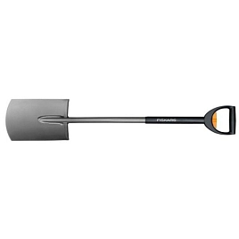 Лопата телескопич садов с закругл лезвием "FISKARS" 131310