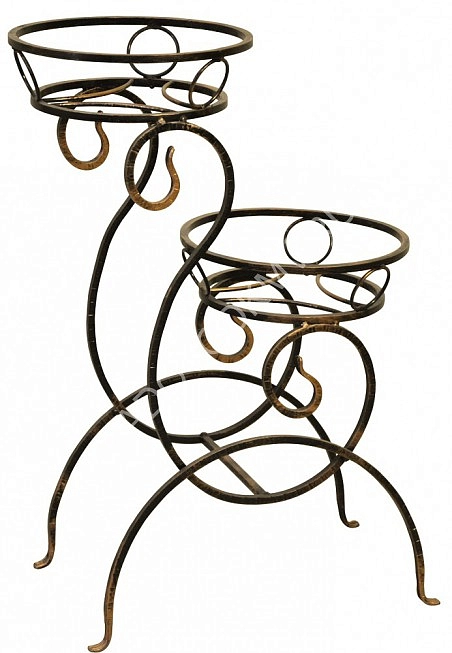 Подставка напольная Античная коллекция 74-002 на 2 цв (Айронкр)