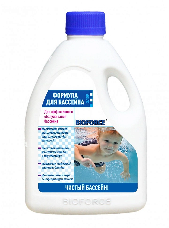 Средство для бассейна BIOFORCE Хлор 1000мл. 