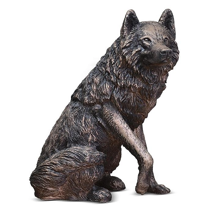 Фигура садовая Волк FS01001 (Айронкр)
