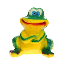 Фигура садовая Лягушка большая сидячая 