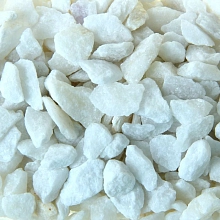 Крошка мраморная "Молочная" 5-20 мм