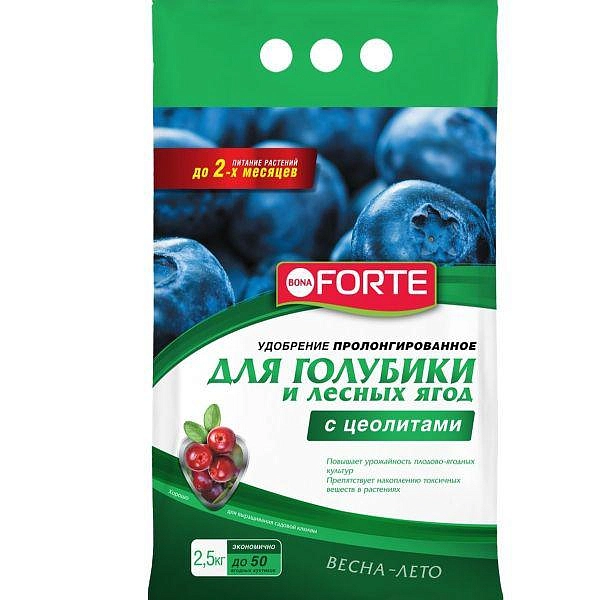 Удобрение для голубики и лесных ягод, Bona Forte