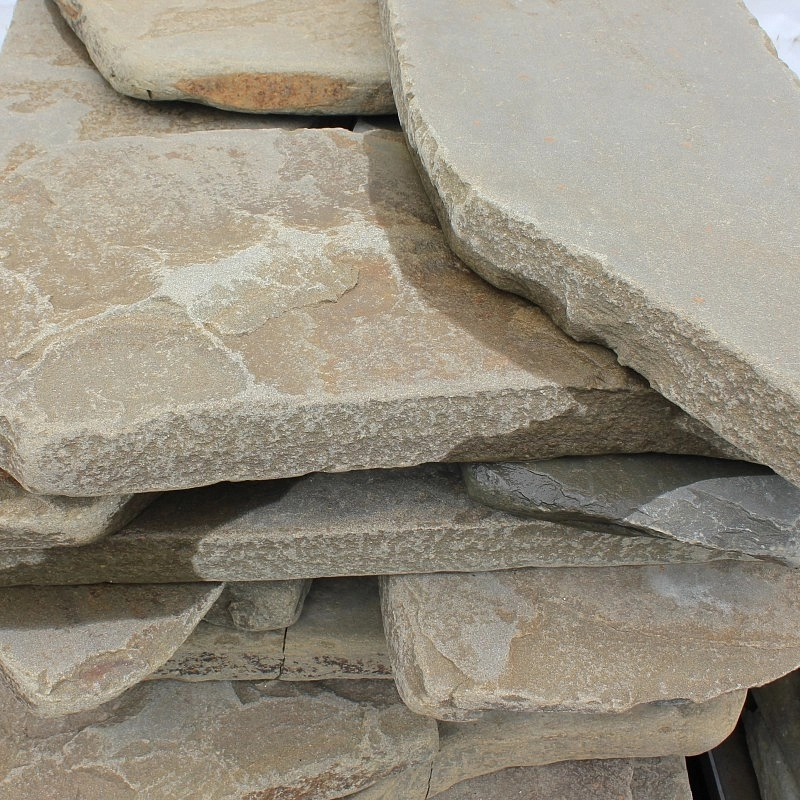 Плита из песчаника Ростовский состаренная