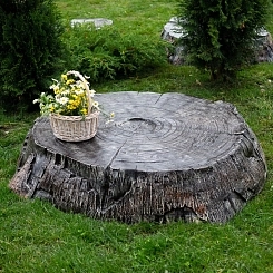 Пень декоративный средний U07698 (Айронкр)