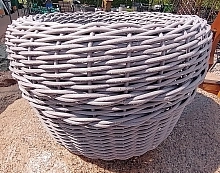 Кашпо 20л 20-ЛТ.Ш (Ротанг Л) 