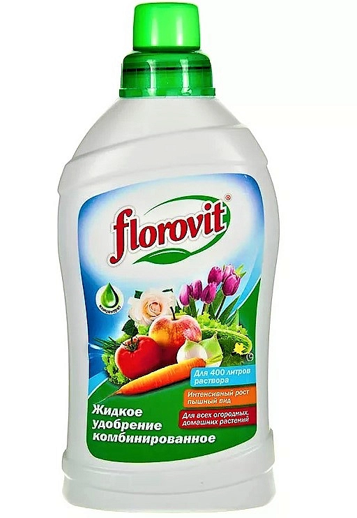 Удобрение Флоровит Жидкое садовое Комбинированное 1л