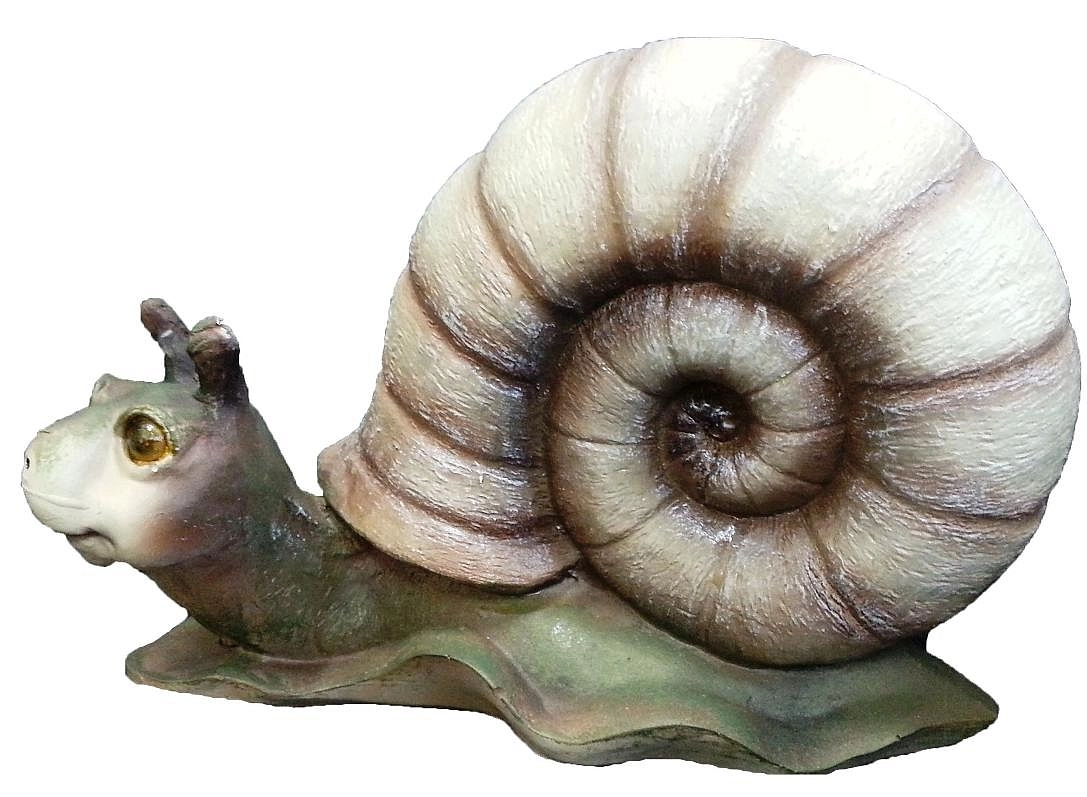 Фигура садовая Улитка H-16