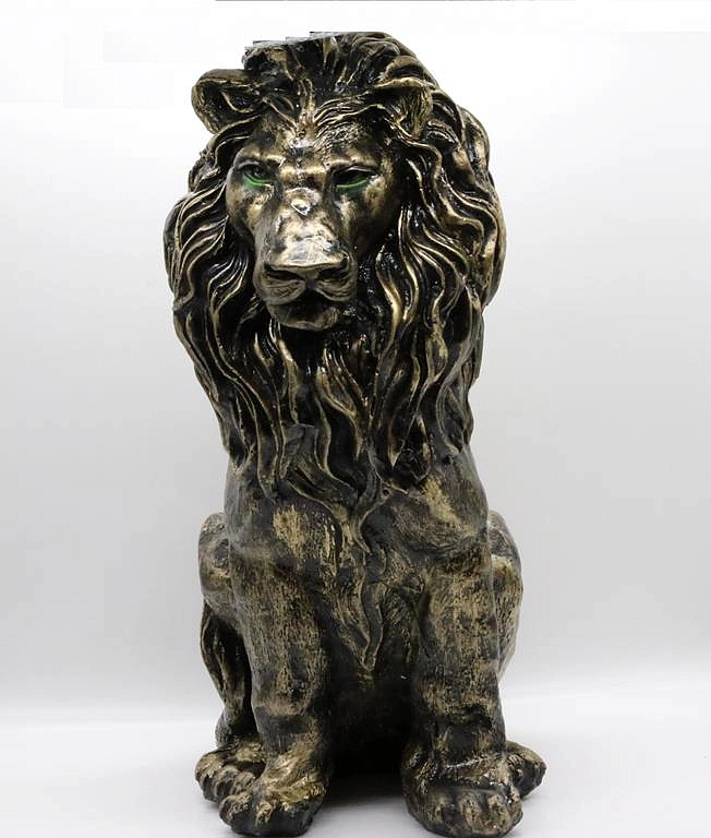 Фигура садовая Лев сидячий