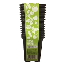 Горшок для рассады квадратный 7*7*8 (15шт).