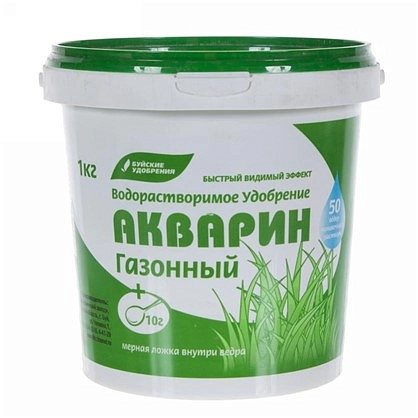 Удобрение газонное Акварин Газонный 1кг Удобрение газонное Акварин Газонный 1кг