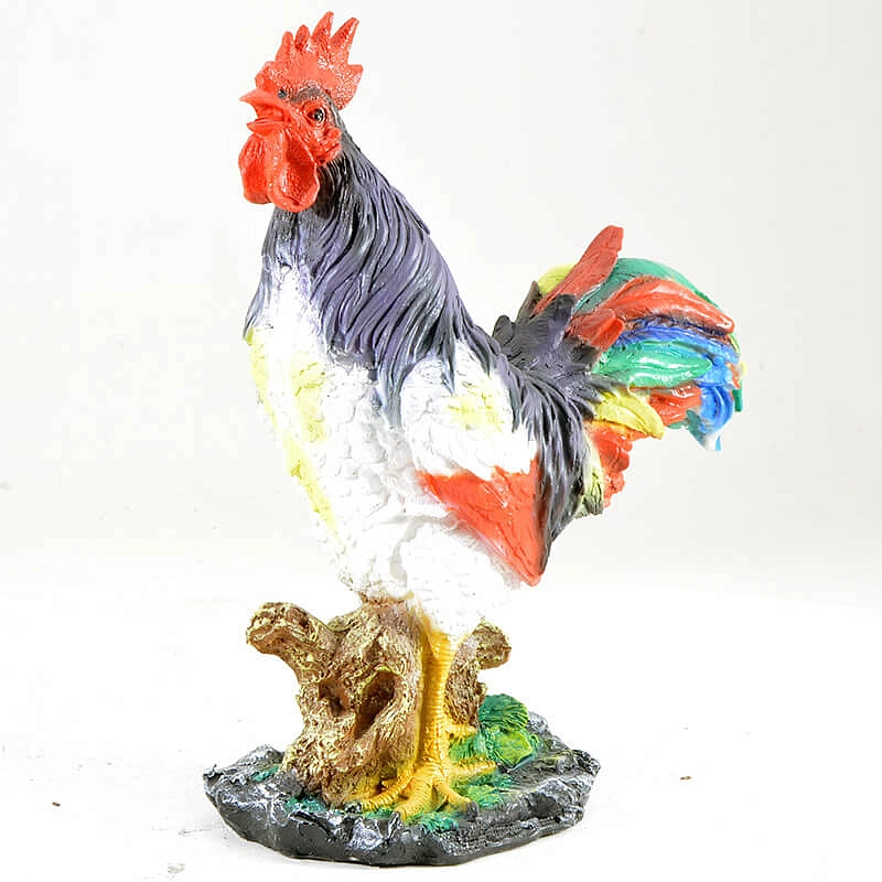 Фигура садовая Петух кричащий H-42