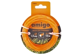 Леска для триммера 1,5мм 15м 70804