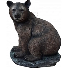 Фигура садовая Медведь на камне Н-60 