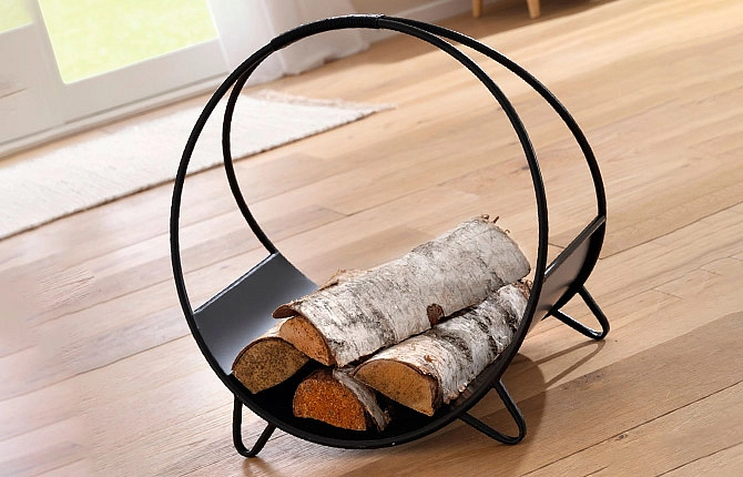 Дровница кованная малая основание 400*500