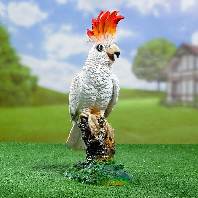 Фигура садовая Попугай Какаду F01241 (Айронкр)