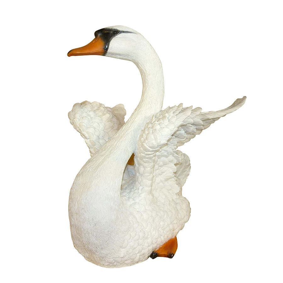 Фигура садовая Лебедь большой Н-38 см JNG 086 