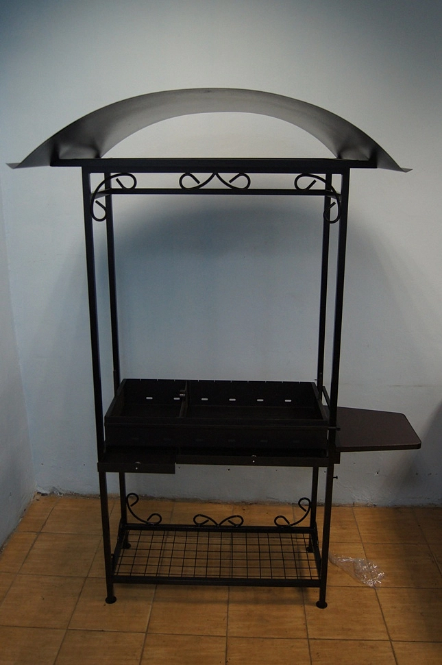 Мангал большой с крышей