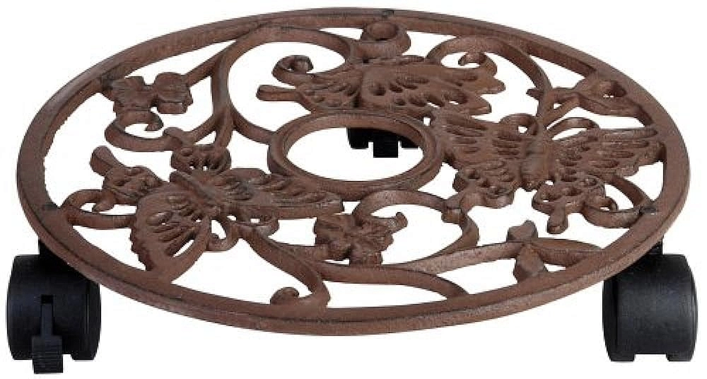 Подставка напольная круглая на роликах бабочка ВА 05