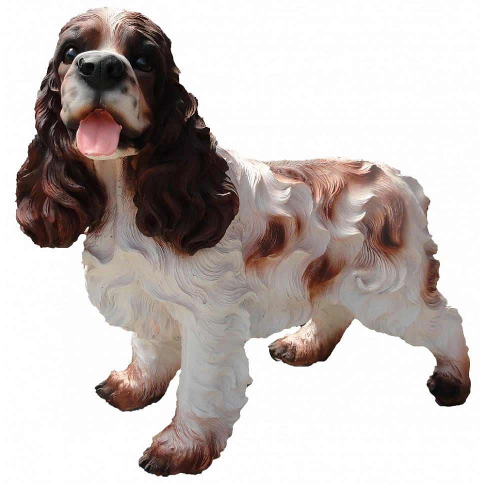 Фигура садовая собака спаниель АФ0125