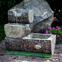 Фонтан Бревна U07952 (Айронкр)