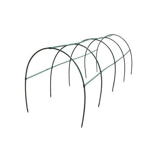 Парник Счастье дачника 8-ми секц с укрытием (чер)