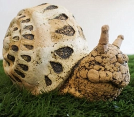 Скульптура из шамота Улитка