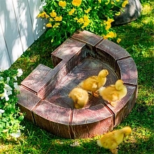 Поддон для садовой колонки U09091-cherry