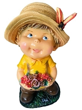 Фигура садовая Девочка с цветочками Н-58 см 
