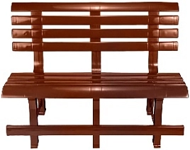 Скамья пластиковая 