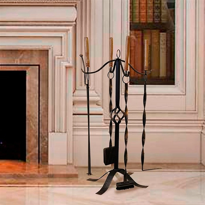 Стойка каминных аксессуаров 504-07 (Айронкр)